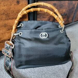 Authentic Gucci Bamboo Handbag